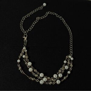 Jewel Kade Pearl and Gold Necklace